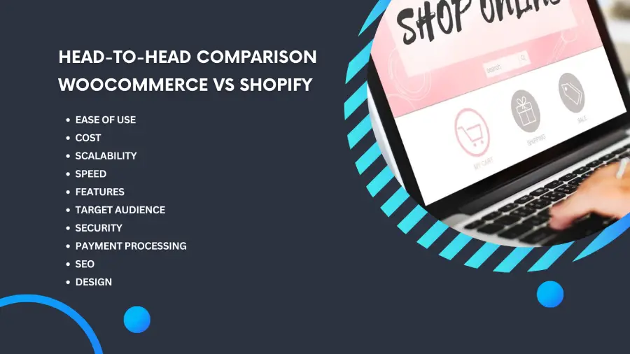 Key factors to compare between shopify vs woocommerce