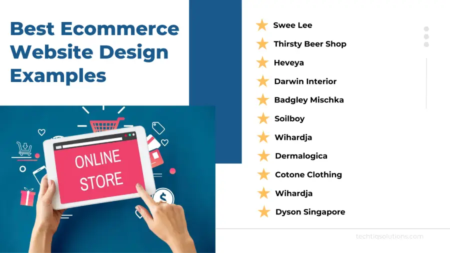 best ecommerce website design examples