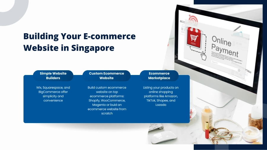 building your ecommerce website in singapore