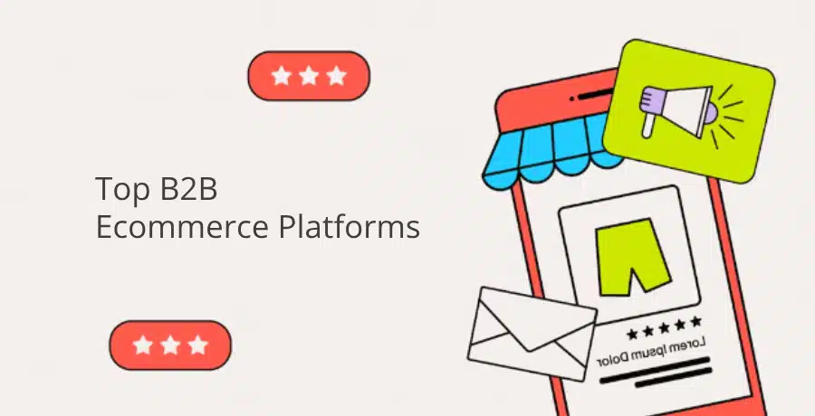 top b2b business to business ecommerce platform